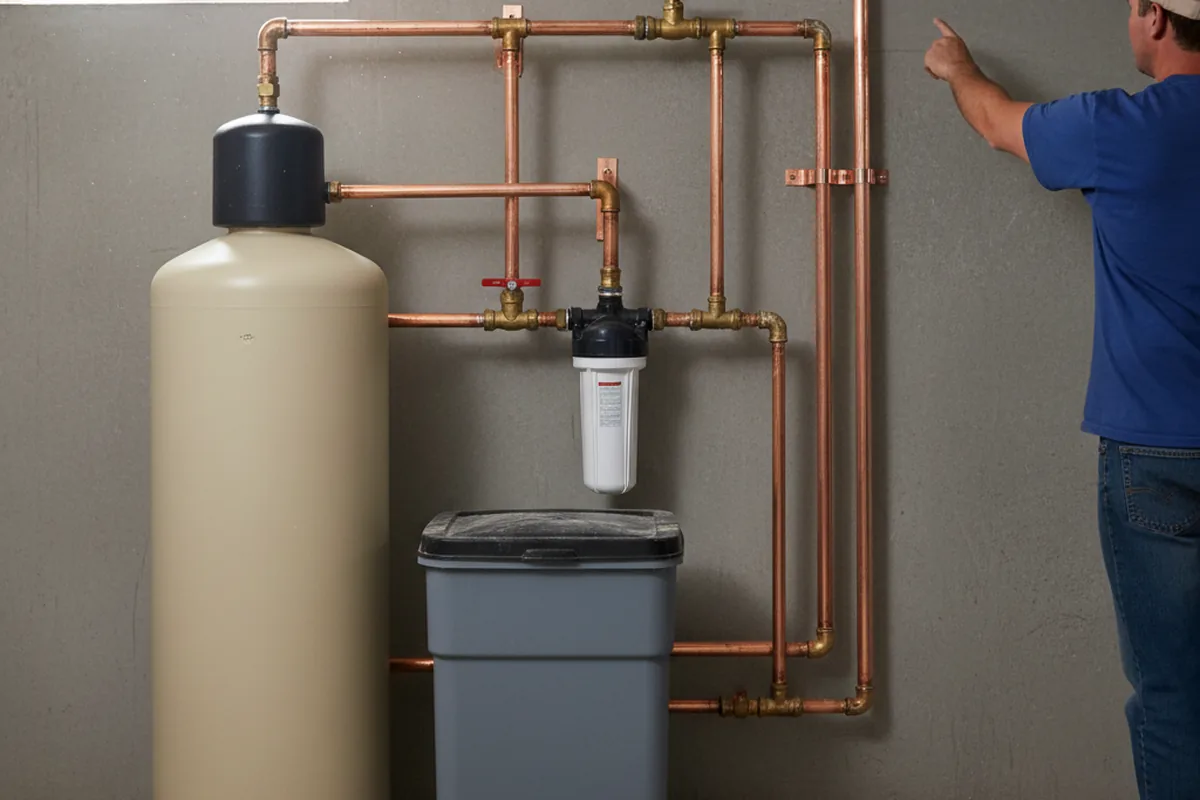 Whole-house water treatment system installed in American Canyon